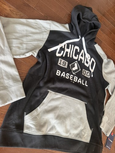NWT Chicago White Sox Fanatics Men’s XL Hoodie Black/Gray - photo 3