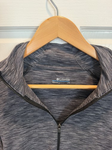 EUC Columbia 1/4 Zip Pullover Womens Large Gray Heather - photo 2
