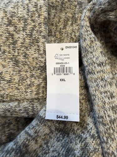 Old Navy Button-Up Henry Sweater Mens XXL Oatmeal - photo 5