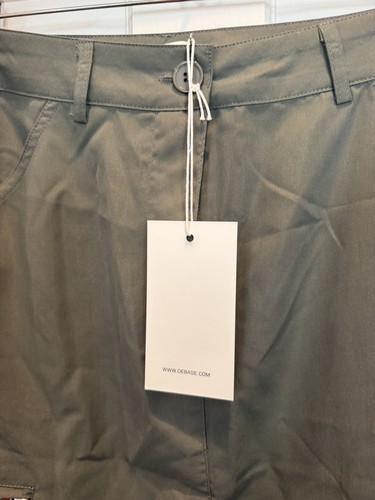 NWT Women's Utility Cargo Skirt Size S Olive Long Pockets - photo 5