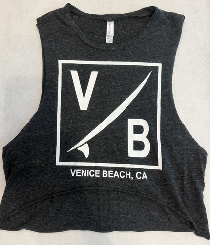 Venice Beach California Muscle Tank Top Juniors SZ Large