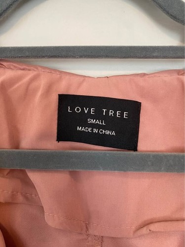 Love Tree Women's Size Small Pale Pink Lightweight Jacket - photo 3
