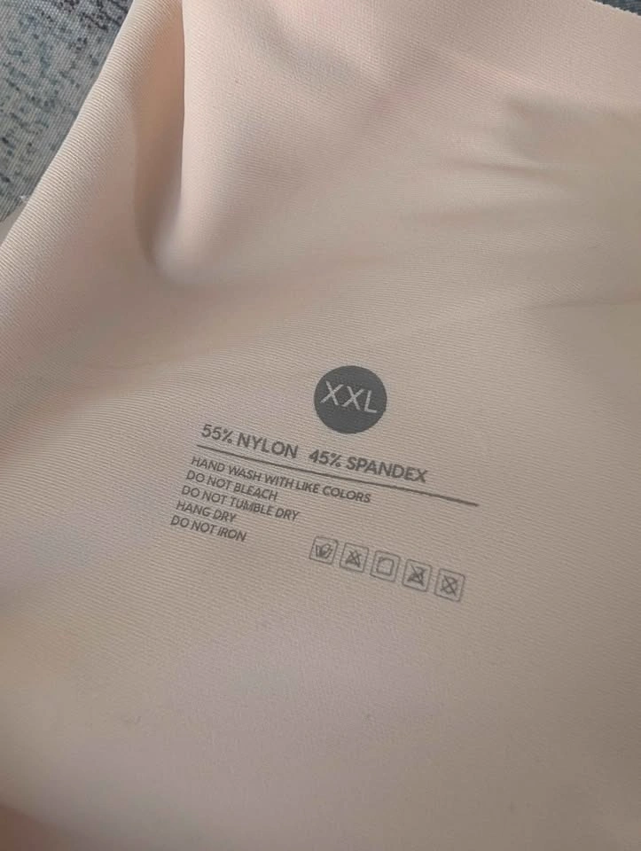 Uivero Wireless Comfort Bra Size XXL Beige - photo 3