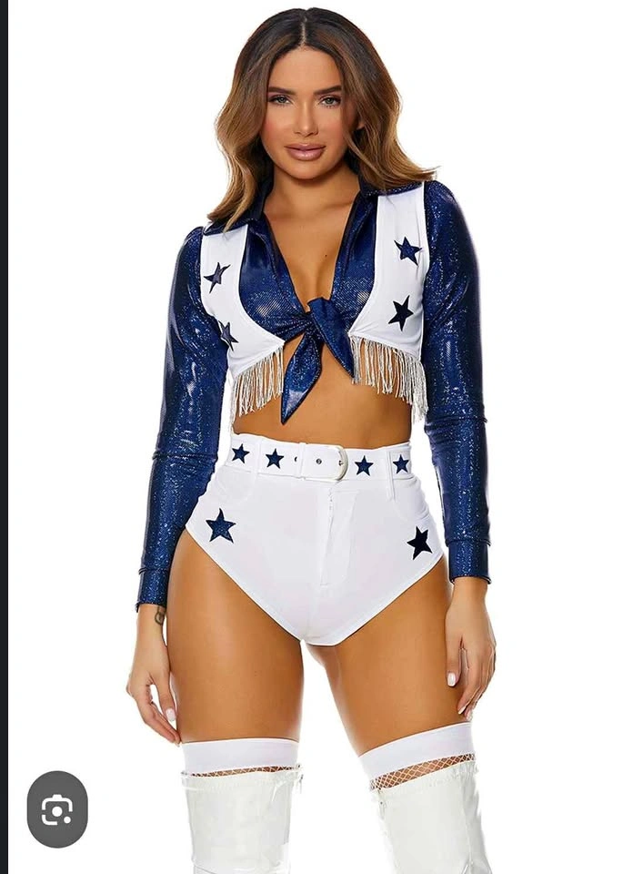 Forplay Cheerleader Costume -Small