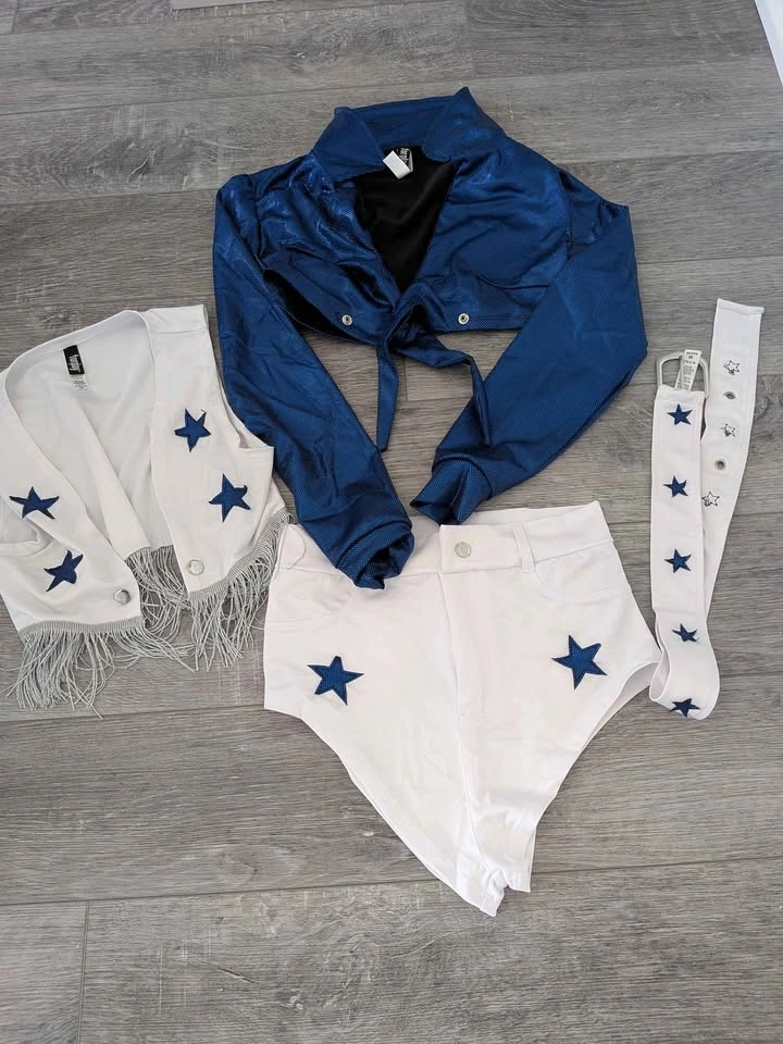 Forplay Cheerleader Costume -Small - photo 2