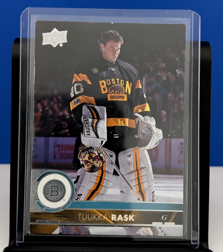 Tuukka Rask Jeremy Swayman Brandon Bussi Bruins Goalie Lot
