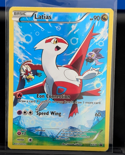 Latias XY78 Full Art Holo XY Black Star Promo Pokemon Card