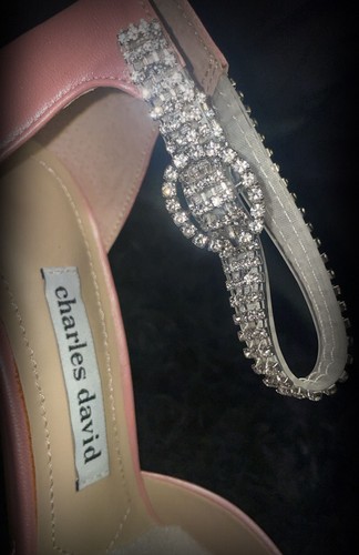 Charles David Women's Acker Embellished Pumps, Pink Satin - photo 3
