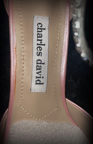 Charles David Women's Acker Embellished Pumps, Pink Satin - photo 5