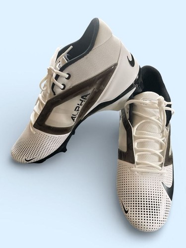 Nike Alpha Menace 4 Pro Football Cleats Size 18 White/Black - photo 2