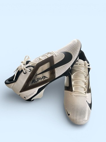 Nike Alpha Menace 4 Pro Football Cleats Size 18 White/Black - photo 3