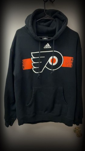 Adidas Philadelphia Flyers NHL Black Pullover Hoodie