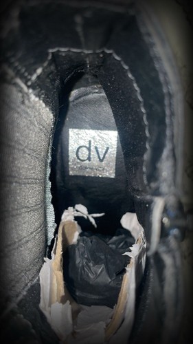 DV Dolce Vita Harlyn Black Platform Lug Sole Ankle Boots Size 7. - photo 5