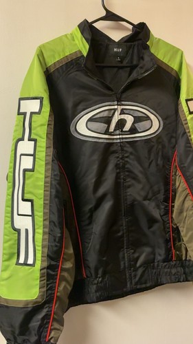 HUF Moto Jacket Black Green - photo 2