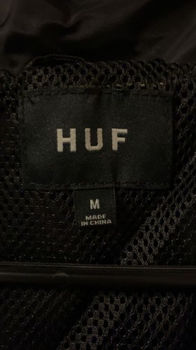 HUF Moto Jacket Black Green - photo 3