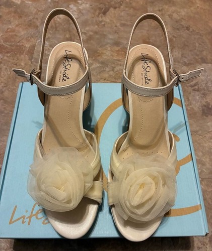 LifeStride Last Dance 3 Women's Floral Slingback Platform Block - photo 2