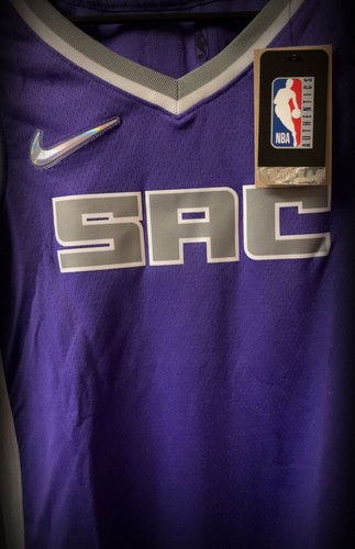 Nike NBA Authentic Sacramento Kings Jersey - Purple, Size 40 - photo 2