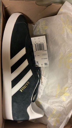 Adidas Gazelle Black White BB5476 Men's Casual Sneakers