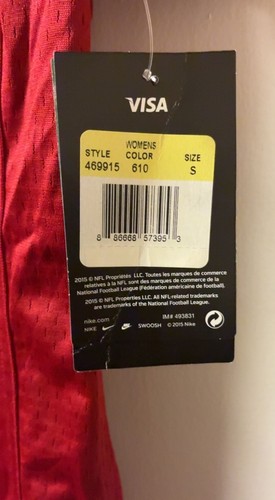 Nike Jarryd Hayne #38 San Francisco 49ers Women's Jersey S - photo 4