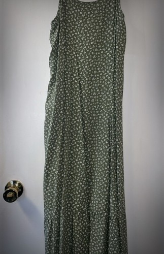 Sleeveless Floral Ruffle-Hem Midi Slip Dress for Girls - photo 2