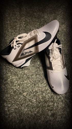 Nike Alpha Menace 4 Pro White Black Football Cleats FZ7702-105 - photo 2