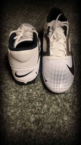 Nike Alpha Menace 4 Pro White Black Football Cleats FZ7702-105 - photo 5