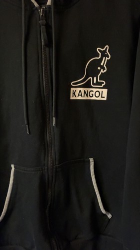 Kangol Men's Black Full Zip Hoodie Sweatshirt Size M - photo 2