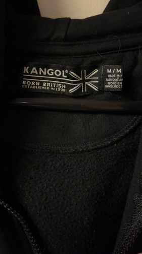 Kangol Men's Black Full Zip Hoodie Sweatshirt Size M - photo 3
