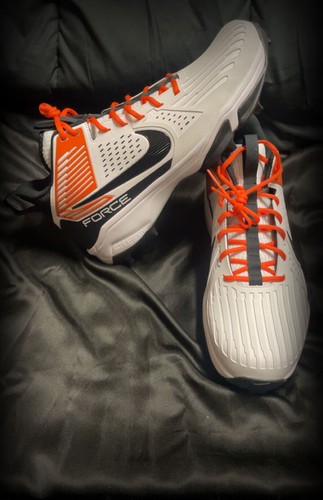 Nike Force Savage Pro 3 Shark Clemson Tigers Football Cleats