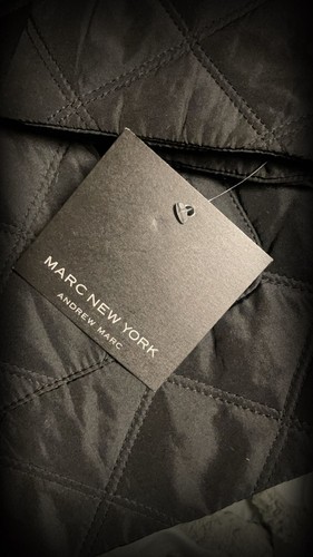 Marc New York Quilted Jacket with Faux Leather Details - photo 4