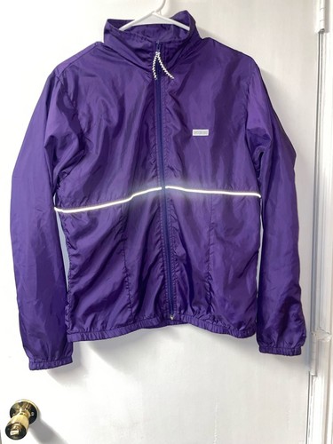 Vintage Hind Made in USA Purple Reflective Windbreaker - photo 4
