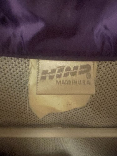 Vintage Hind Made in USA Purple Reflective Windbreaker - photo 5