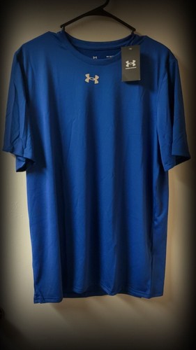 Under Armour Men's UA Locker 2.0 Short Sleeve T-Shirt Blue