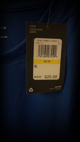 Under Armour Men's UA Locker 2.0 Short Sleeve T-Shirt Blue - photo 5