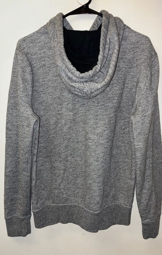 Hollister Grey Heathered Logo Box Pullover Hoodie - photo 5