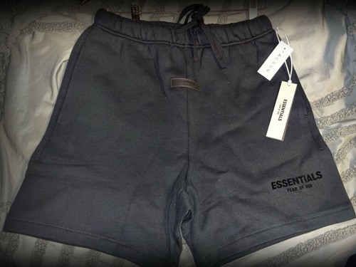Fear of God Essentials Sweatshorts Stretch Limo Black Size S