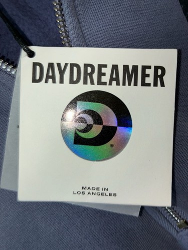 Daydreamer Blue Cloud Wash Quarter-Zip Cropped Sweatshirt - photo 4
