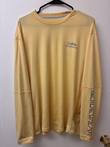 Cabela's Guidewear UPF 50 Long Sleeve Performance Fishing Shirt