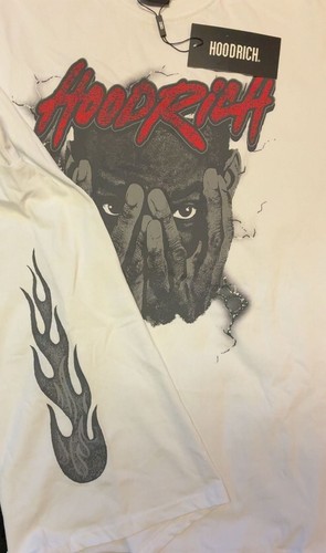Hoodrich Graphic T-Shirt White Size L - photo 4