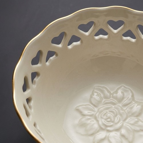 Vintage Lenox Ivory Porcelain Gold Rim Collection Set of 6 - photo 2