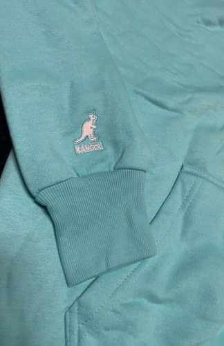 Kangol Men's Plush Fleece Hoodie Green - photo 5