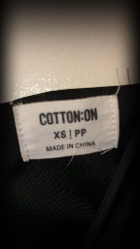 Cotton On Black Scoop Neck Sleeveless Mini Dress Size XS - photo 3