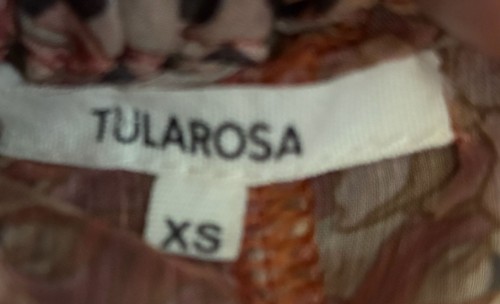 Tularosa Floral and Leopard Mixed Print Smocked Waist Pants - photo 3