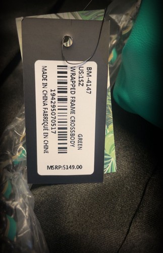 Badgley Mischka Teal Ruched Convertible Clutch Bag - photo 3