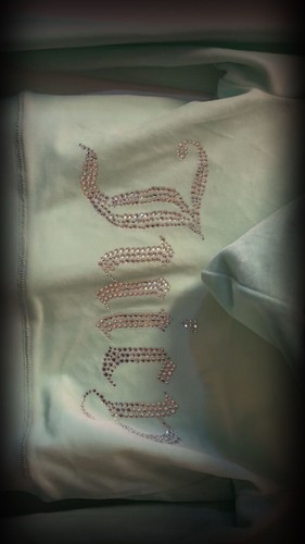 Juicy Couture OG Big Bling Velour Zip-Up Hoodie in Tint of Mint - photo 5