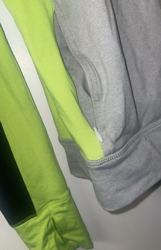 Victoria's Secret PINK Ultimate Funnel Neck Gray Neon Pullover - photo 5