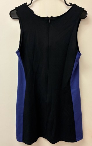 dressT Black and Blue Colorblock Sleeveless Scoop Neck Dress Siz - photo 4