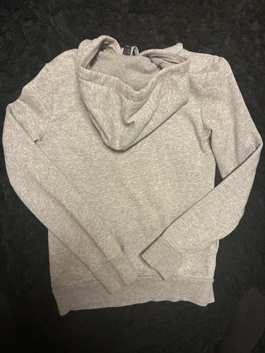 adidas Women's Essentials Logo Fleece Hoodie in Heather Grey - photo 4