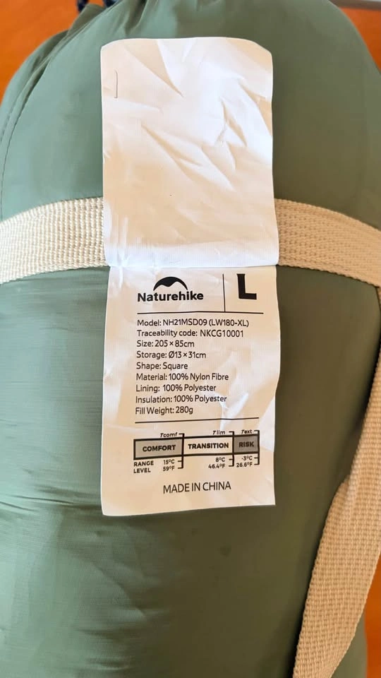 Naturehike LW180 XL Sleeping Bag - photo 2