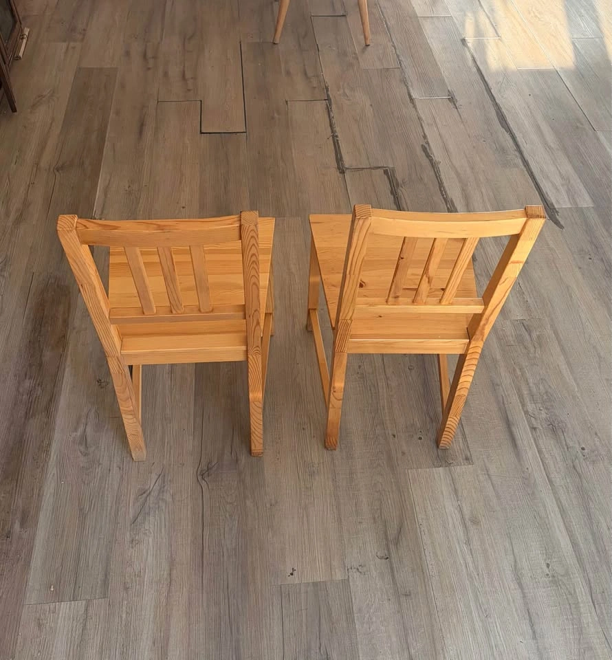 Wooden dining chair - photo 2